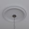 Ekena Millwork Traditional PVC Medallion (Canopies up to 13 1/2"), 22"OD x 3 1/2"ID x 1 1/2"P, Satin Blossom White CMP22TRGBW - alternate 9